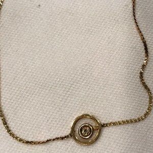 Antique 14k Bracelet with Diamond